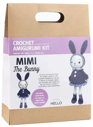 MIMI The Bunny Crochet Amigurumi Kit Joy Gift London