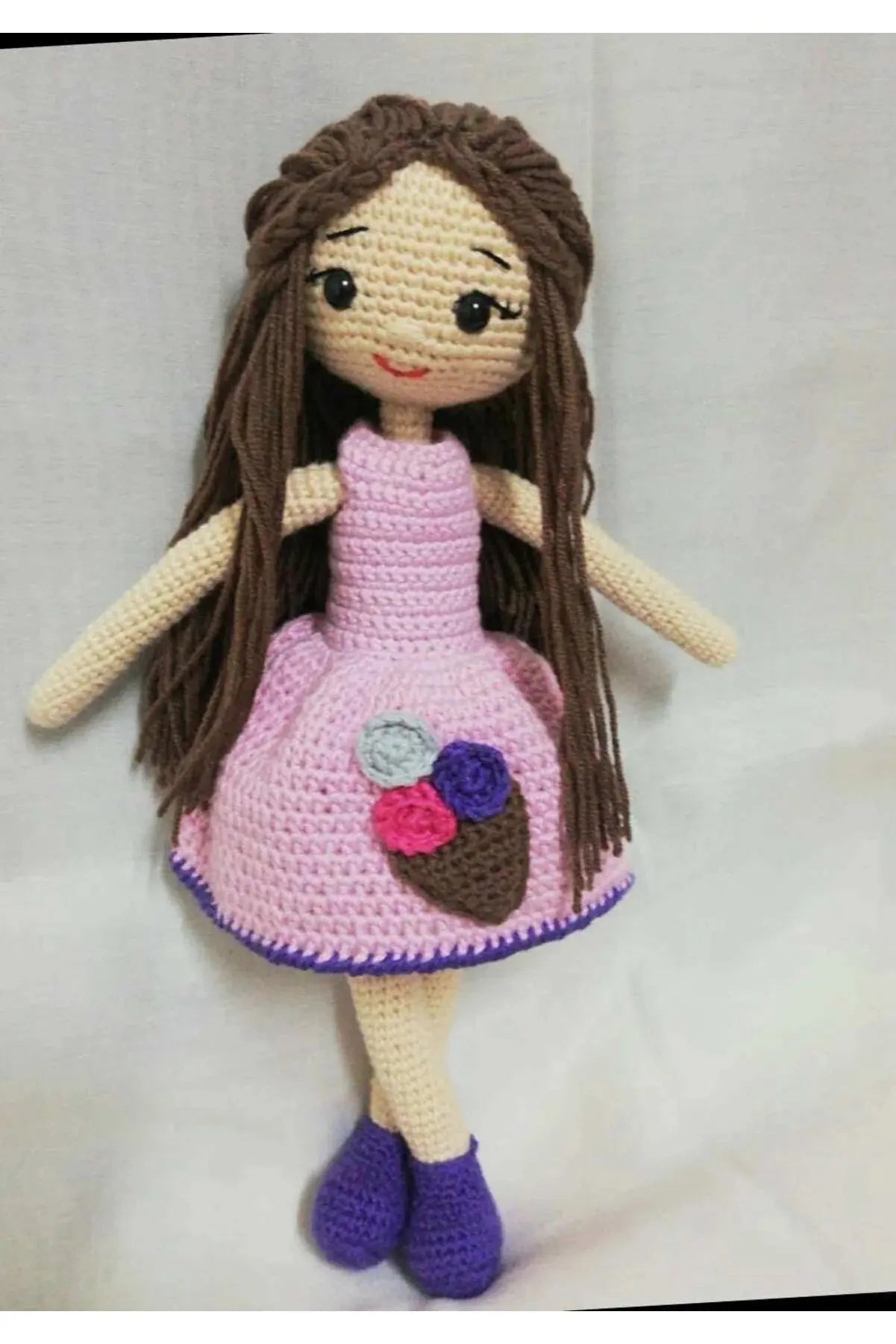 Crochet Cute Icecream Girl Doll Toy - Joy Gift London