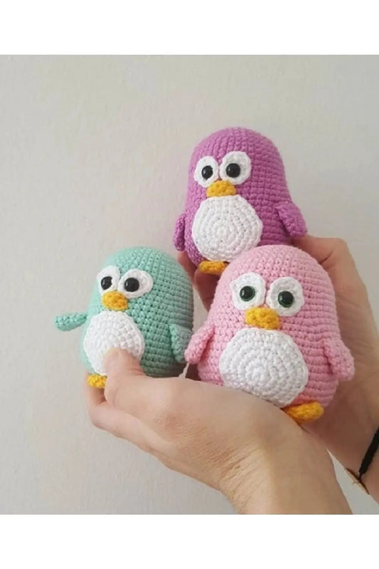 Crochet Penguins 3pc - Joy Gift London