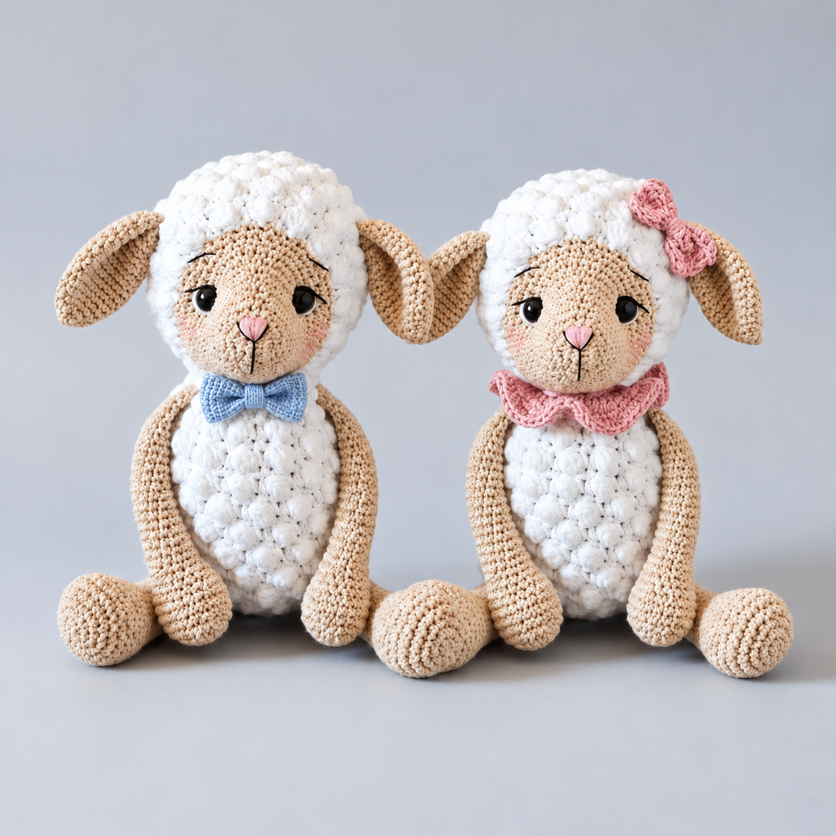 Crochet Sheep toy by Joy Gift London