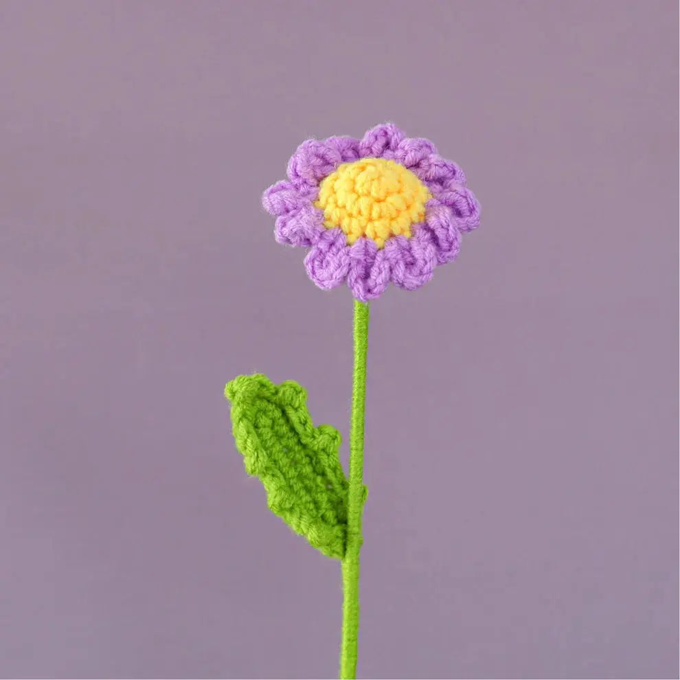 Handmade Crocheted Small Daisy Flowers Joy Gift London