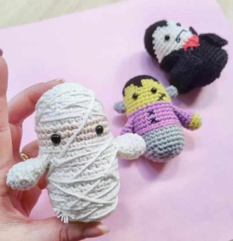 Spooky Tot Set, Vivi the Vampire, Mike the Mummy, Craig the Monster MiaMano