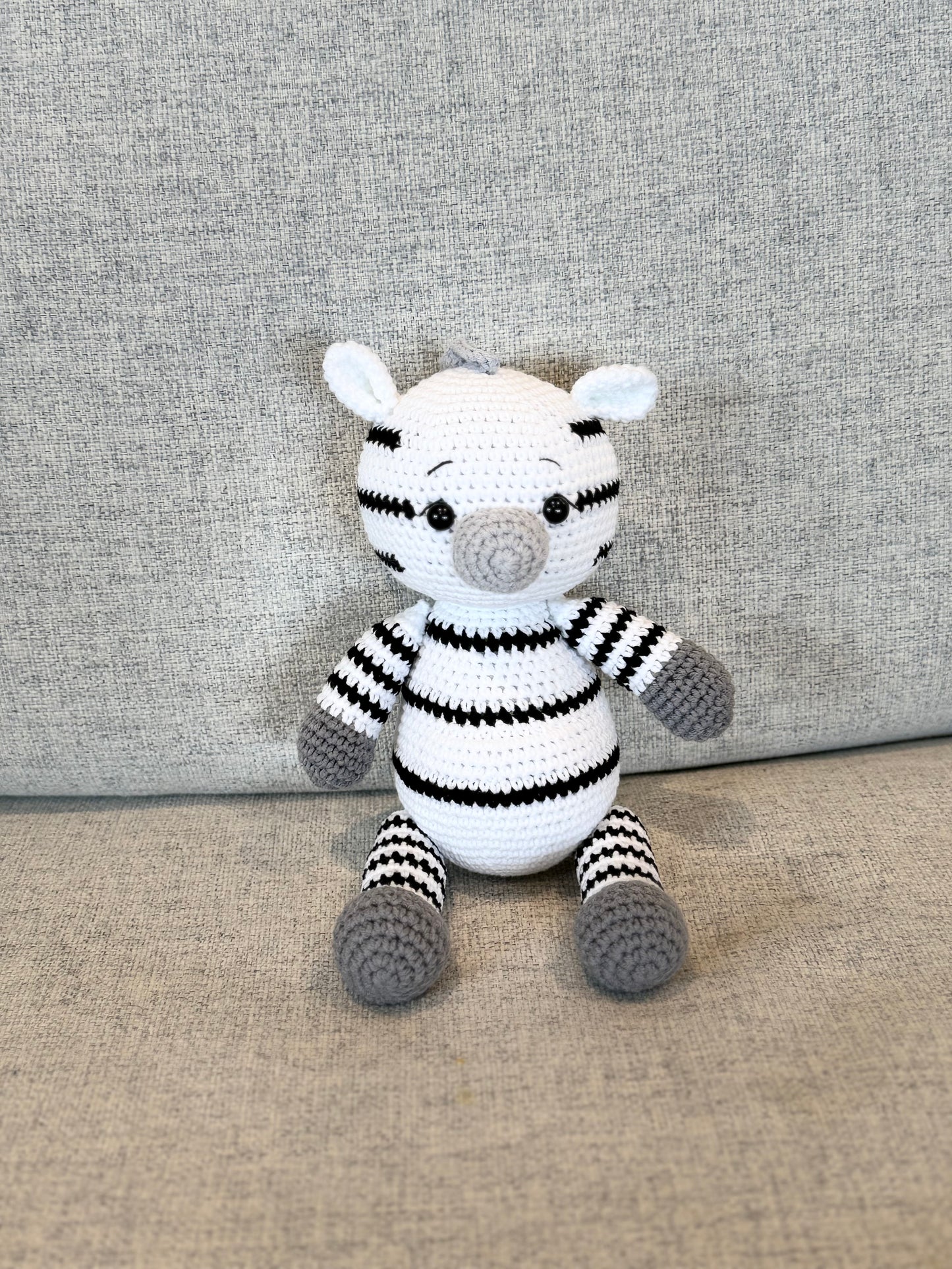 Animaux de safari faits à la main au crochet