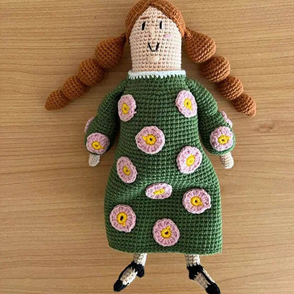 Crochet Janice Doll Toy - Joy Gift London