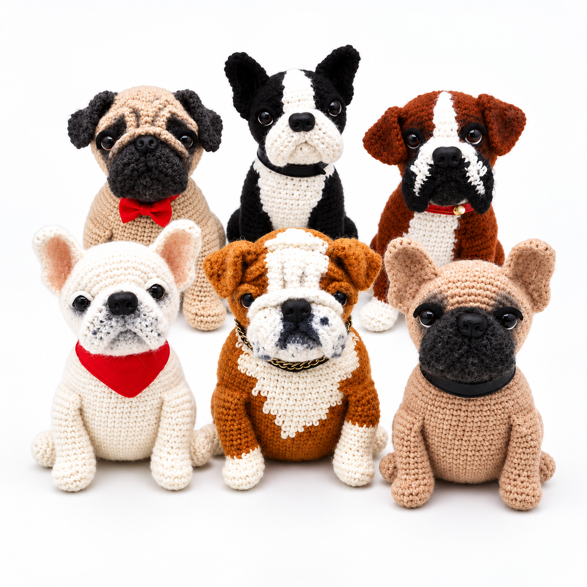 Custom Crochet Cat or Dog Plush Toy – Handmade From Your Pet’s Photo