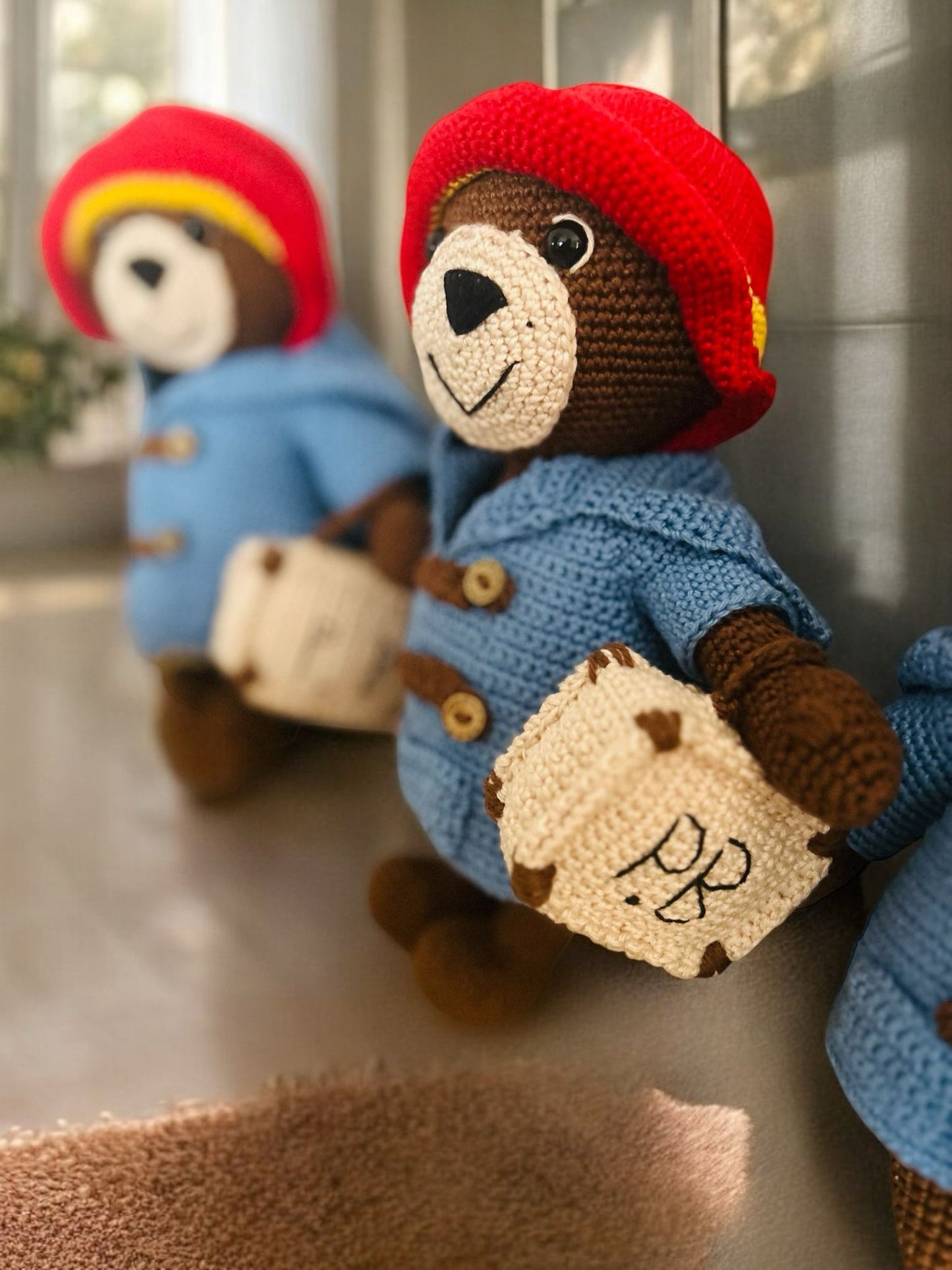 Jouet en crochet représentant l'ours Paddington