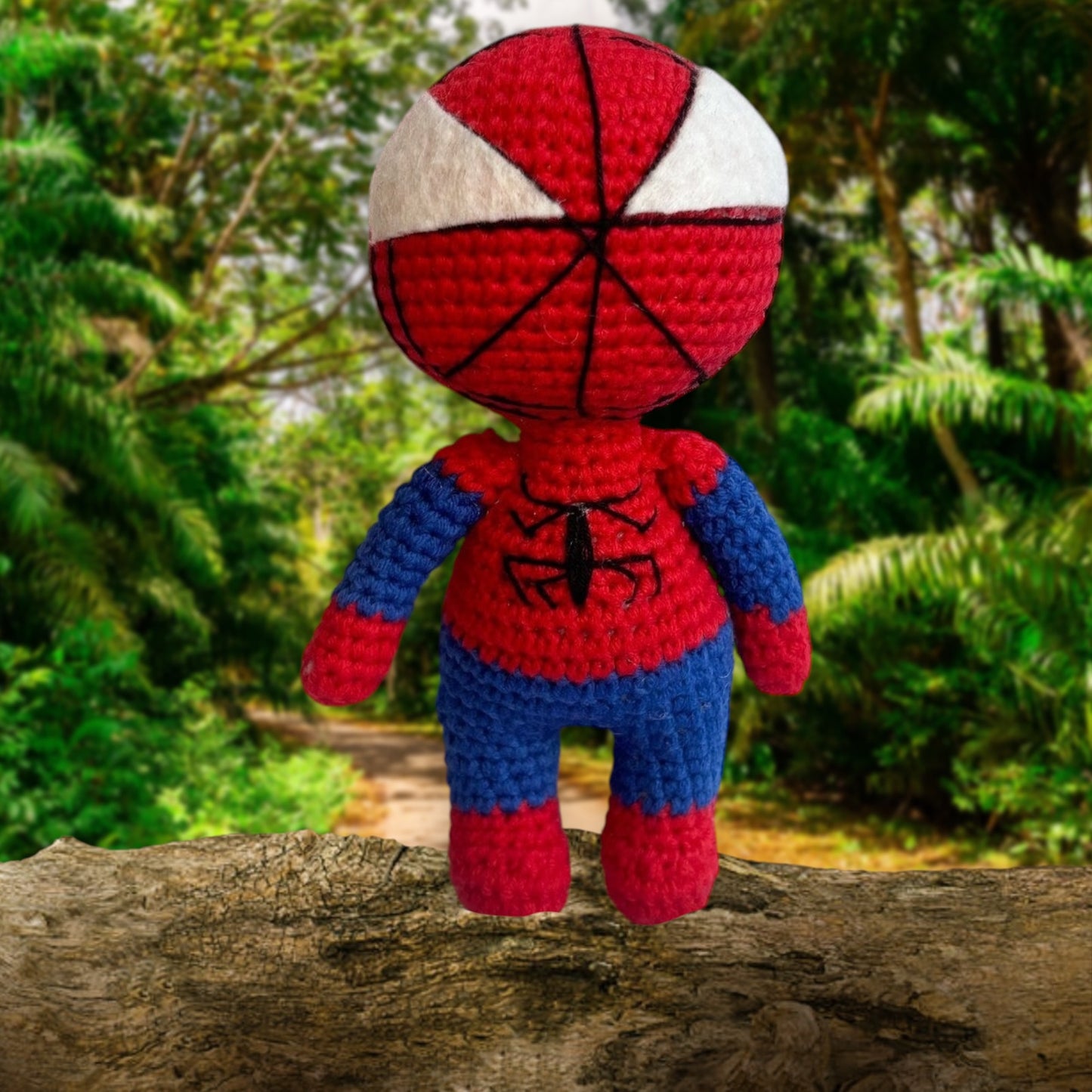 Jouet Spiderman au crochet