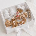 Handmade Crochet Christmas Tree Ornaments – Gingerbread Festive Decorations