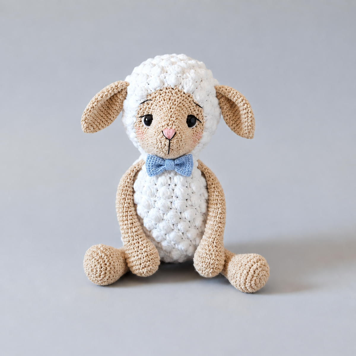 Crochet Sheep toy by Joy Gift London