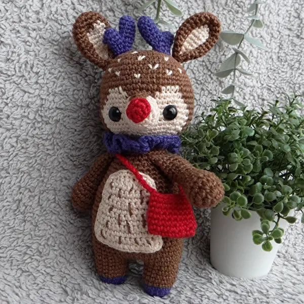 Crochet Cute Deer Toy - Joy Gift London