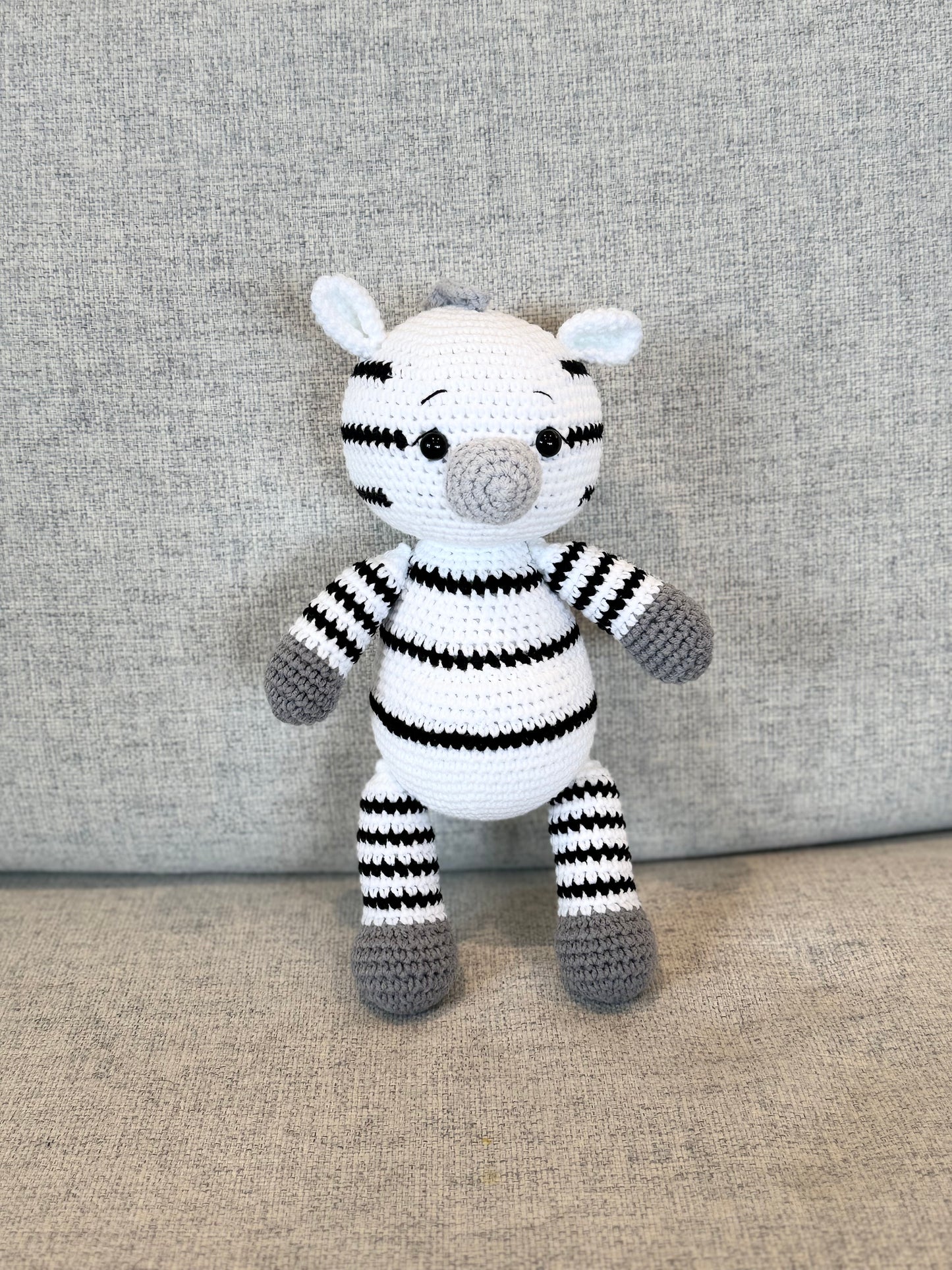 Animales de safari tejidos a crochet hechos a mano