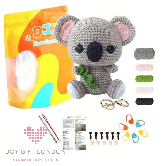 Crochet Amigurumi Kit Koala for Beginners Joy Gift London