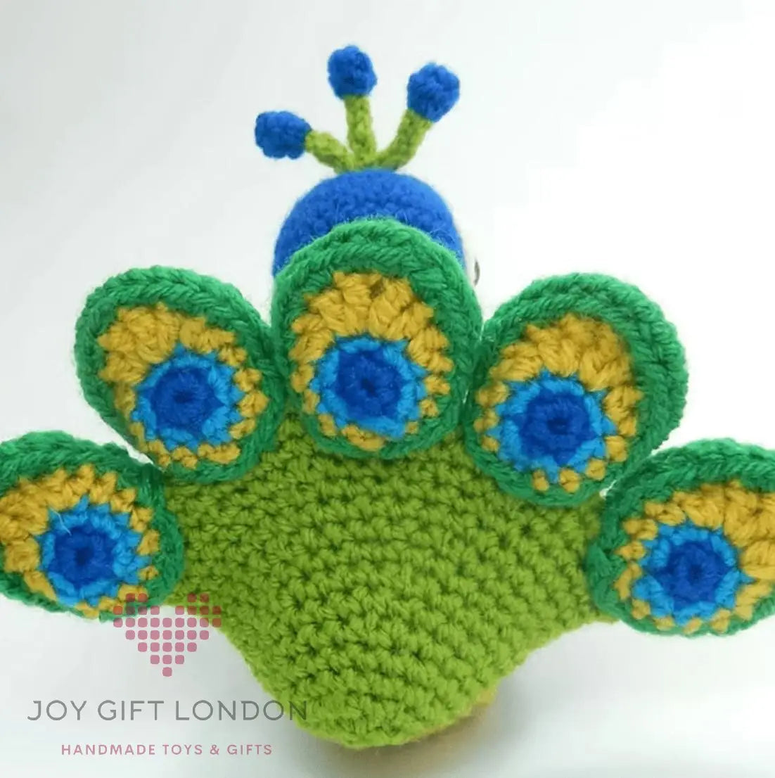 Crochet Amigurumi Kit Peacock for Beginners Joy Gift London