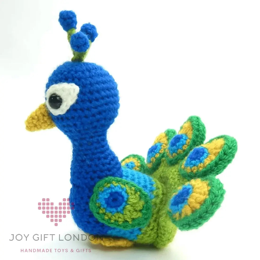 Crochet Amigurumi Kit Peacock for Beginners Joy Gift London