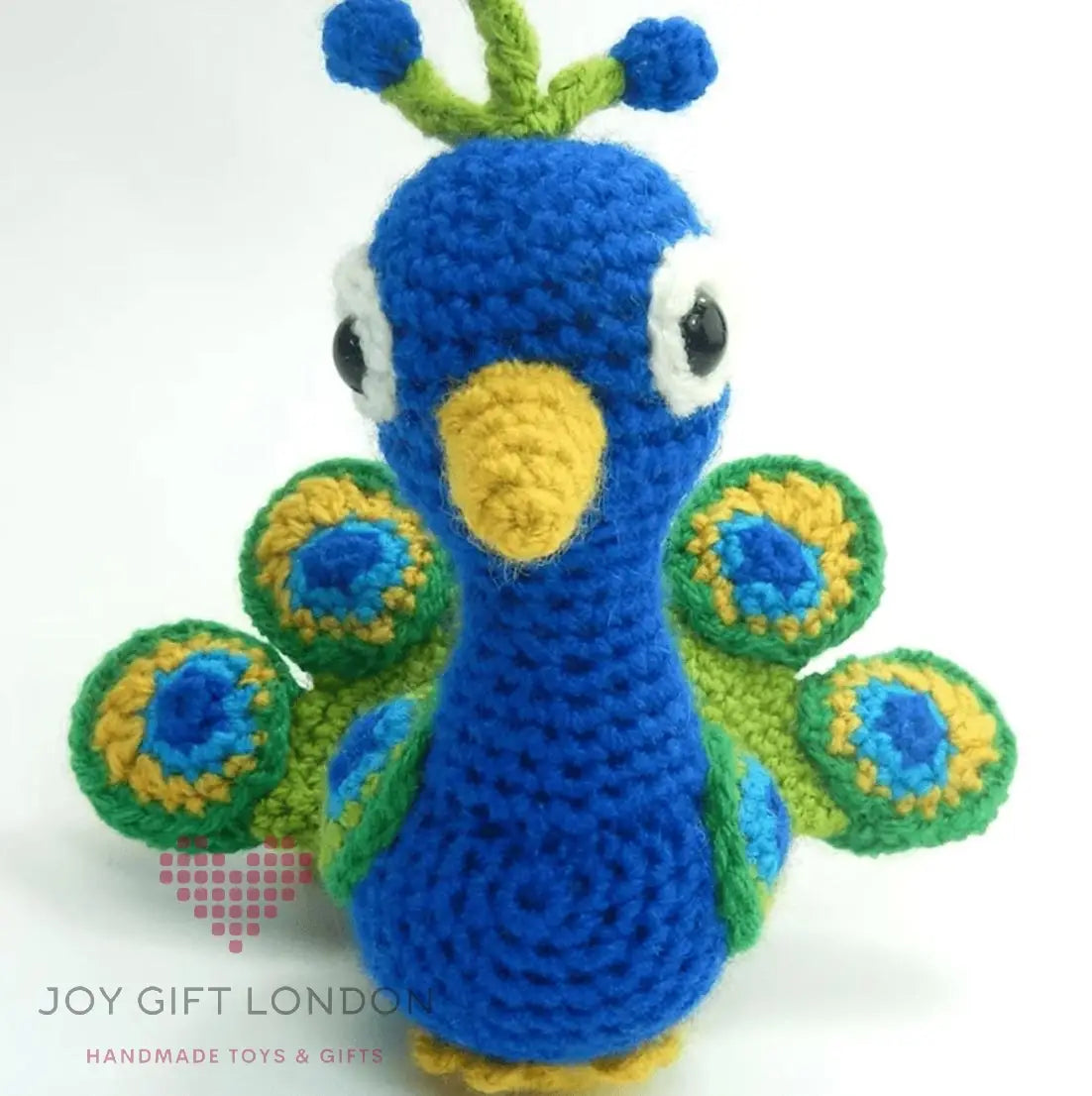 Crochet Amigurumi Kit Peacock for Beginners Joy Gift London