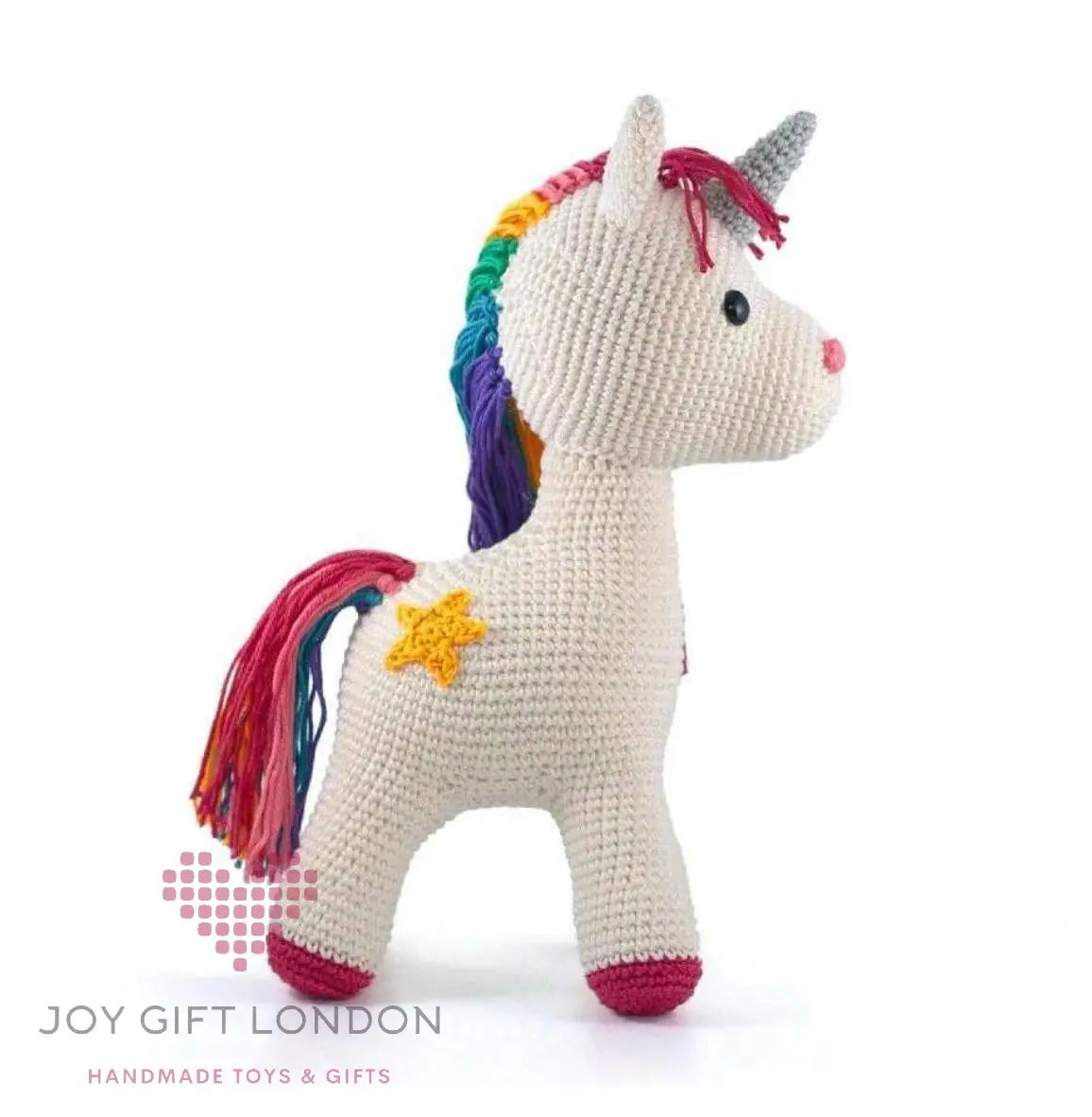 Crochet Amigurumi Kit Unicorn for Beginners Joy Gift London