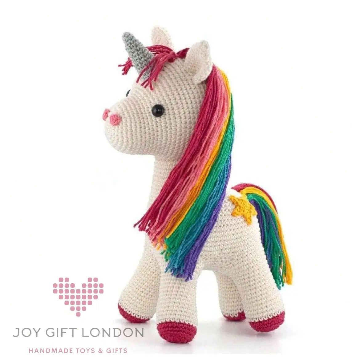 Crochet Amigurumi Kit Unicorn for Beginners Joy Gift London