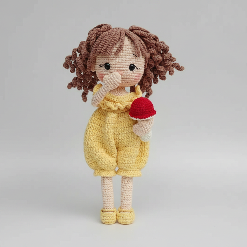 Crochet Cute Bunny Rattle and Bunny Ear Baby Booties Gift Set 2pc White/Red  Joy Gift London