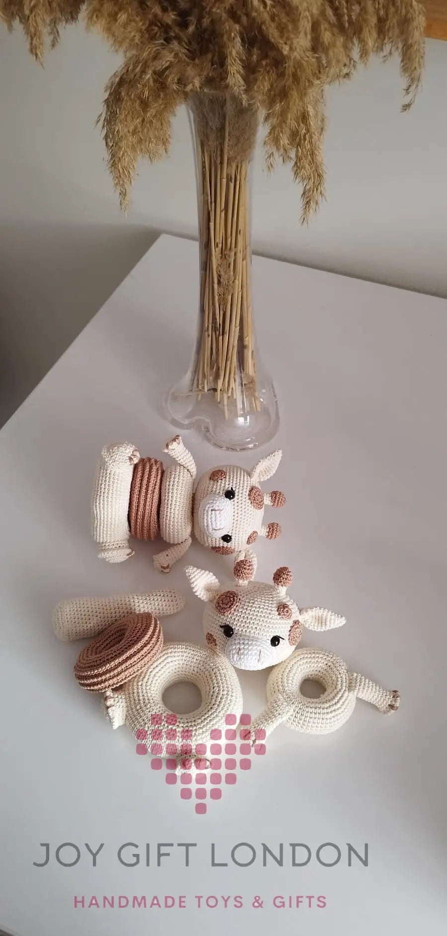 Crochet Cute Giraffe Stacking Toy MiaMano