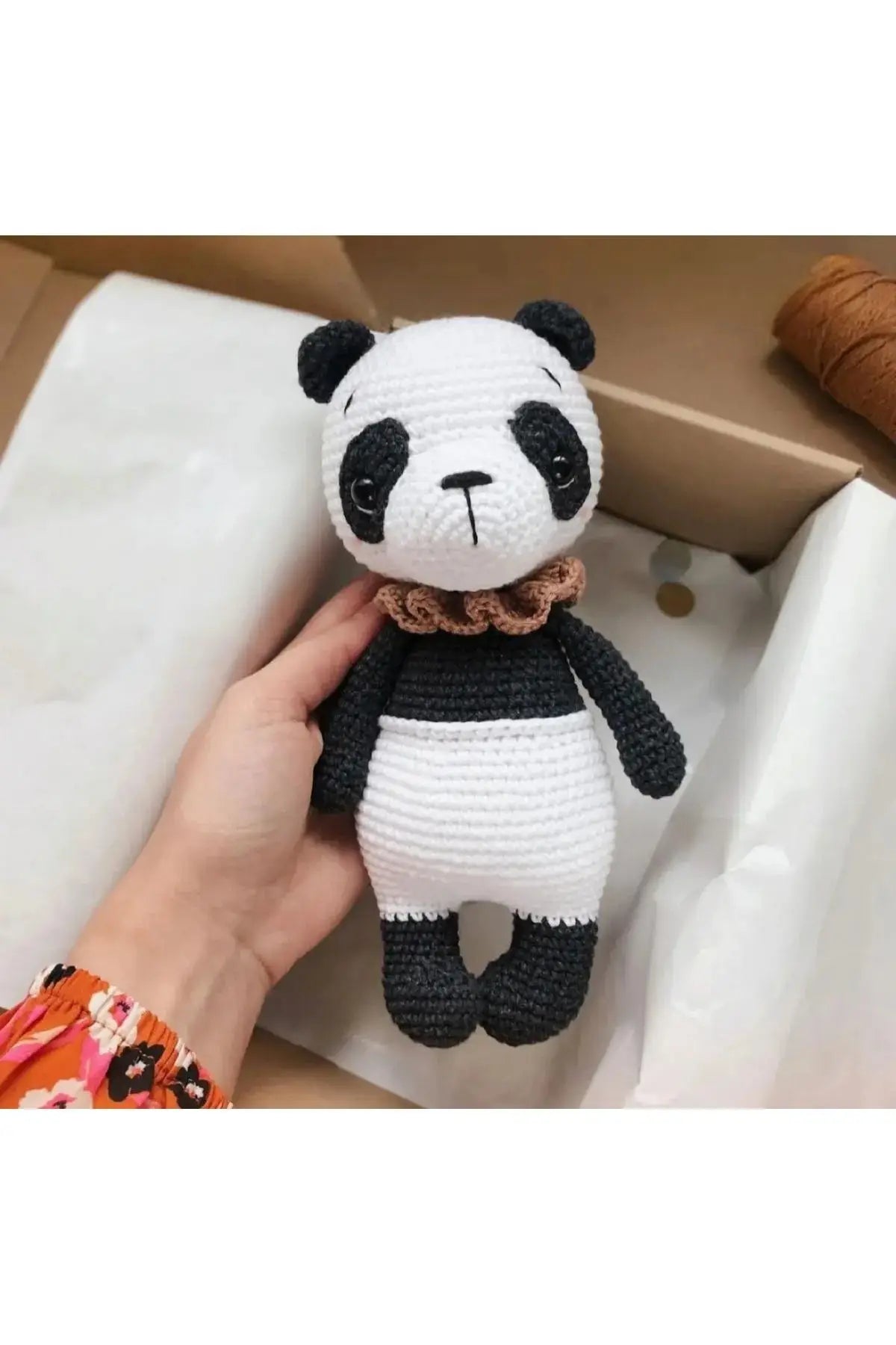 Crochet Cute Panda Toy Joy Gift London