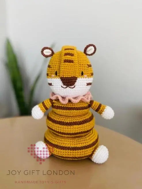 Crochet Cute Tiger Stacking Toy MiaMano