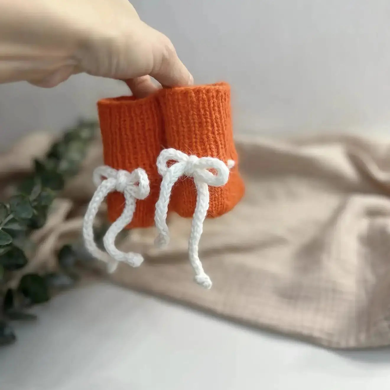 Crochet Fox Baby Booties  Joy Gift London