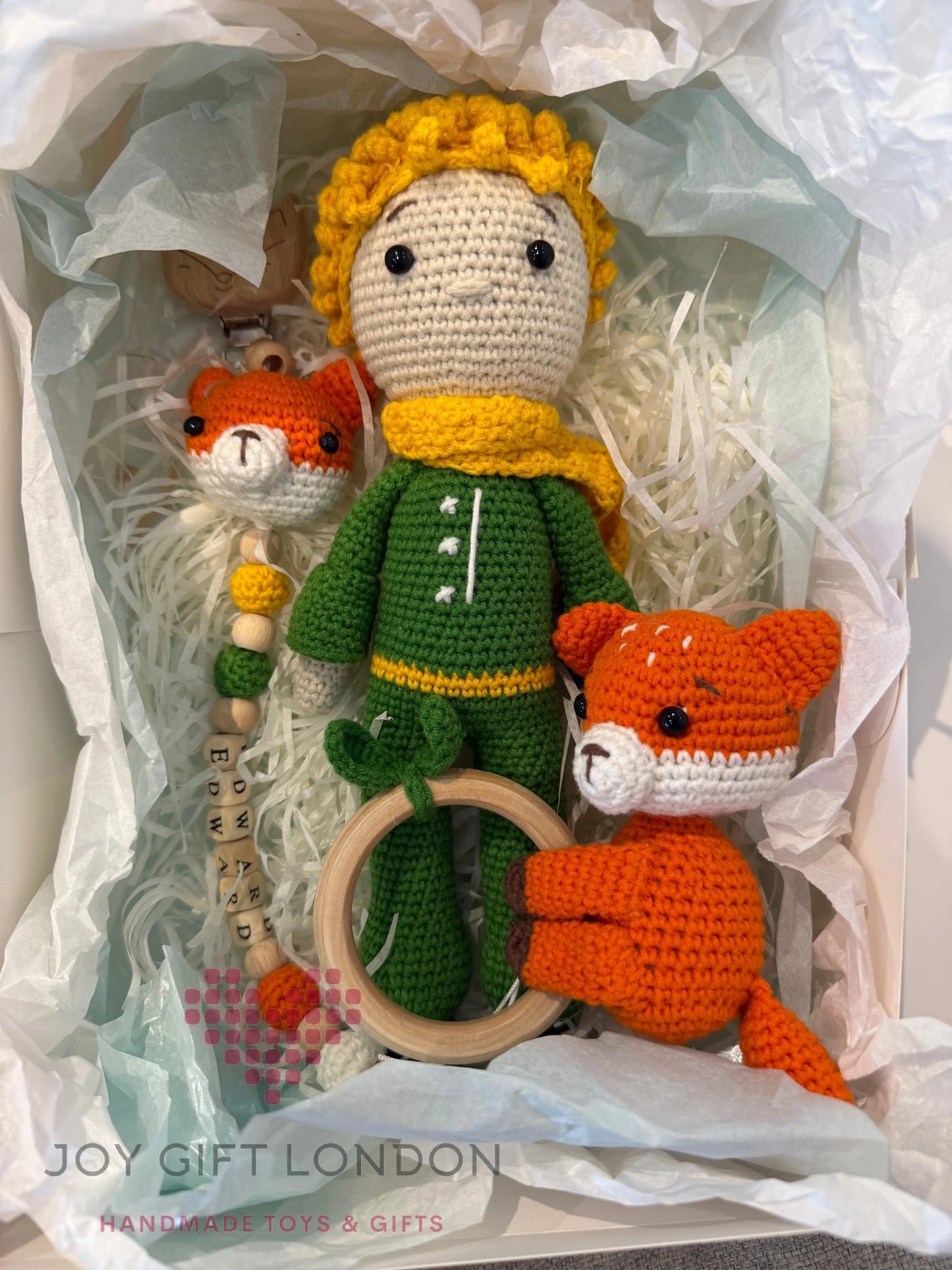 Crochet Little Prince Toy Set 3pc TrendyToy