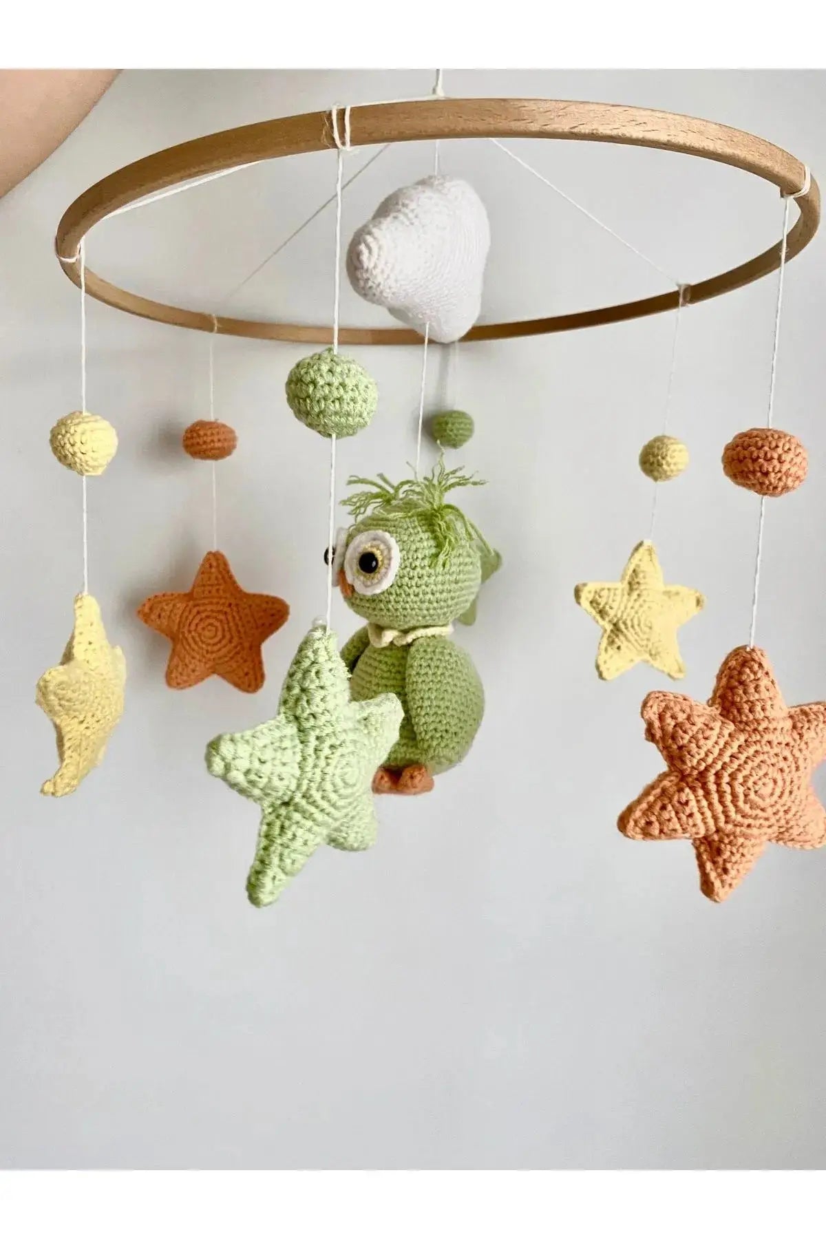 Crochet Owl Baby Mobile TrendyToy