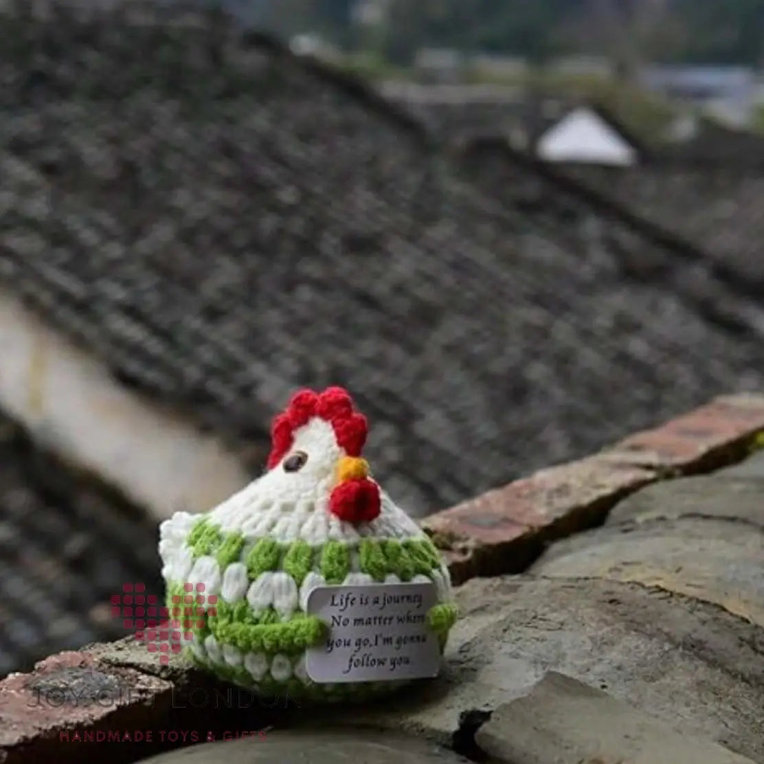 Crochet Positive Chicken Joy Gift London