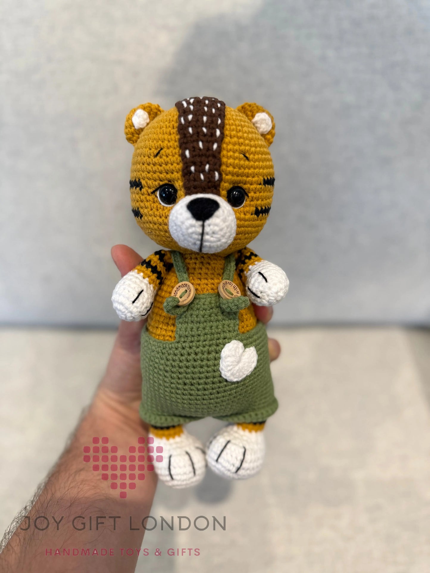 Crochet Tiger Boy Toy TrendyToy