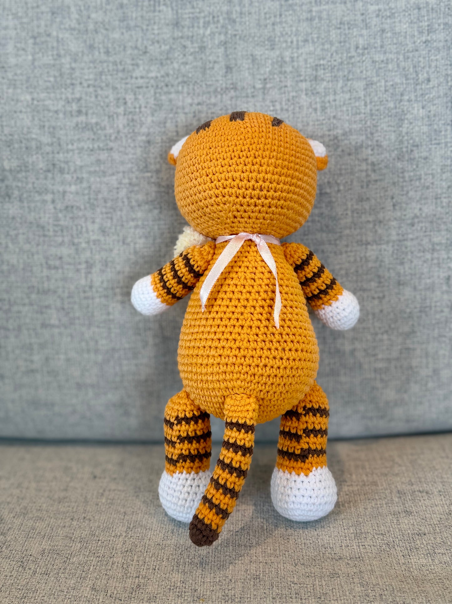 Animales de safari tejidos a crochet hechos a mano