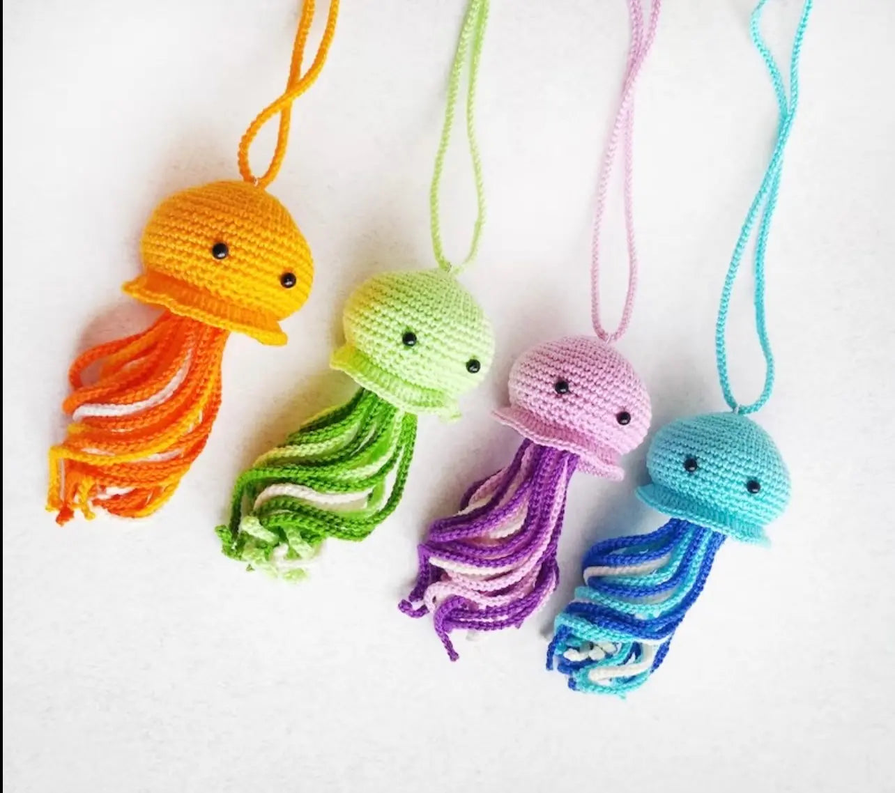 Handmade Crochet Octopus Keychain - Joy Gift London