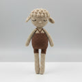 Handmade Crochet Sleeping Cute Sheep Toy