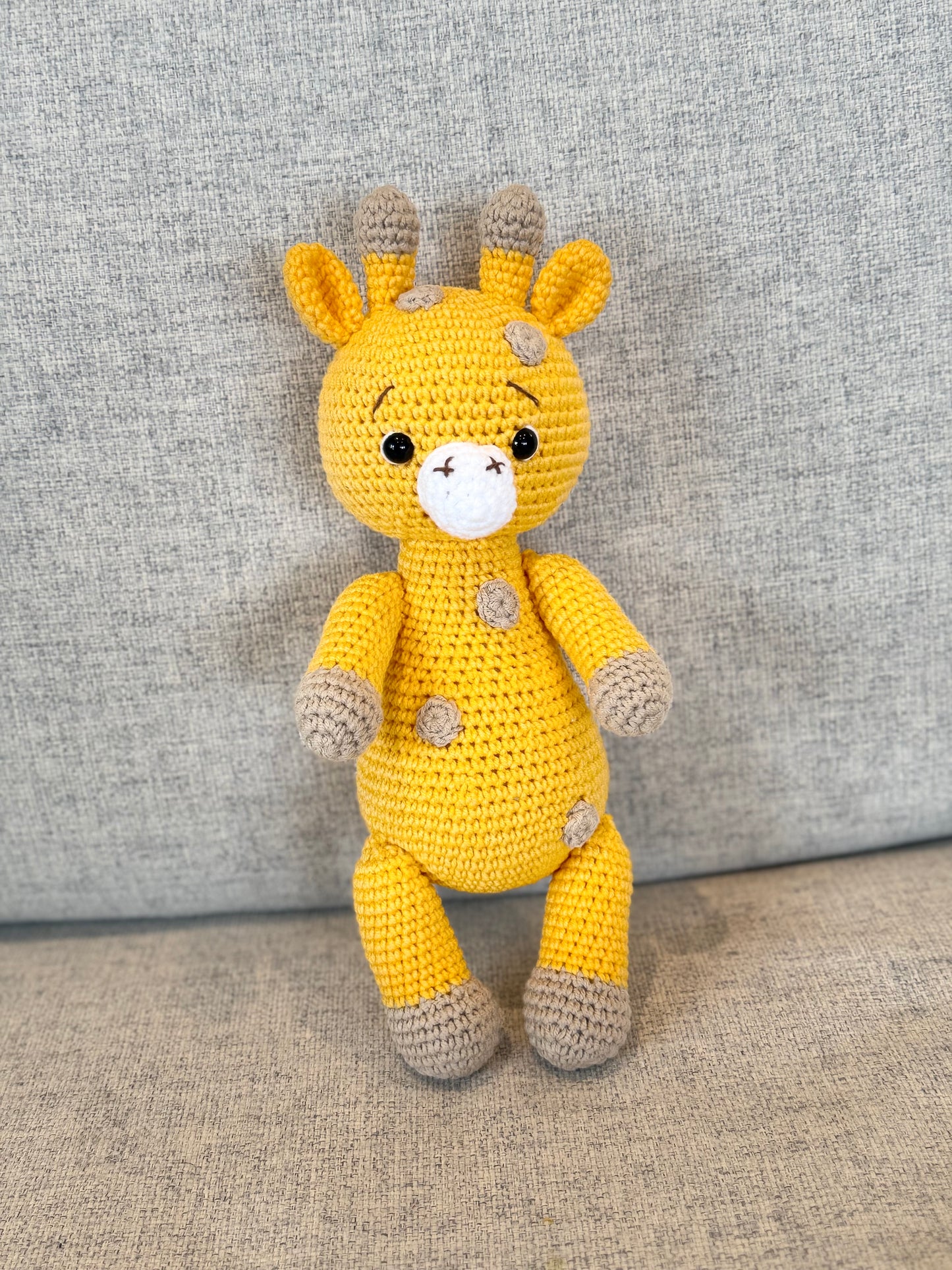 Animales de safari tejidos a crochet hechos a mano