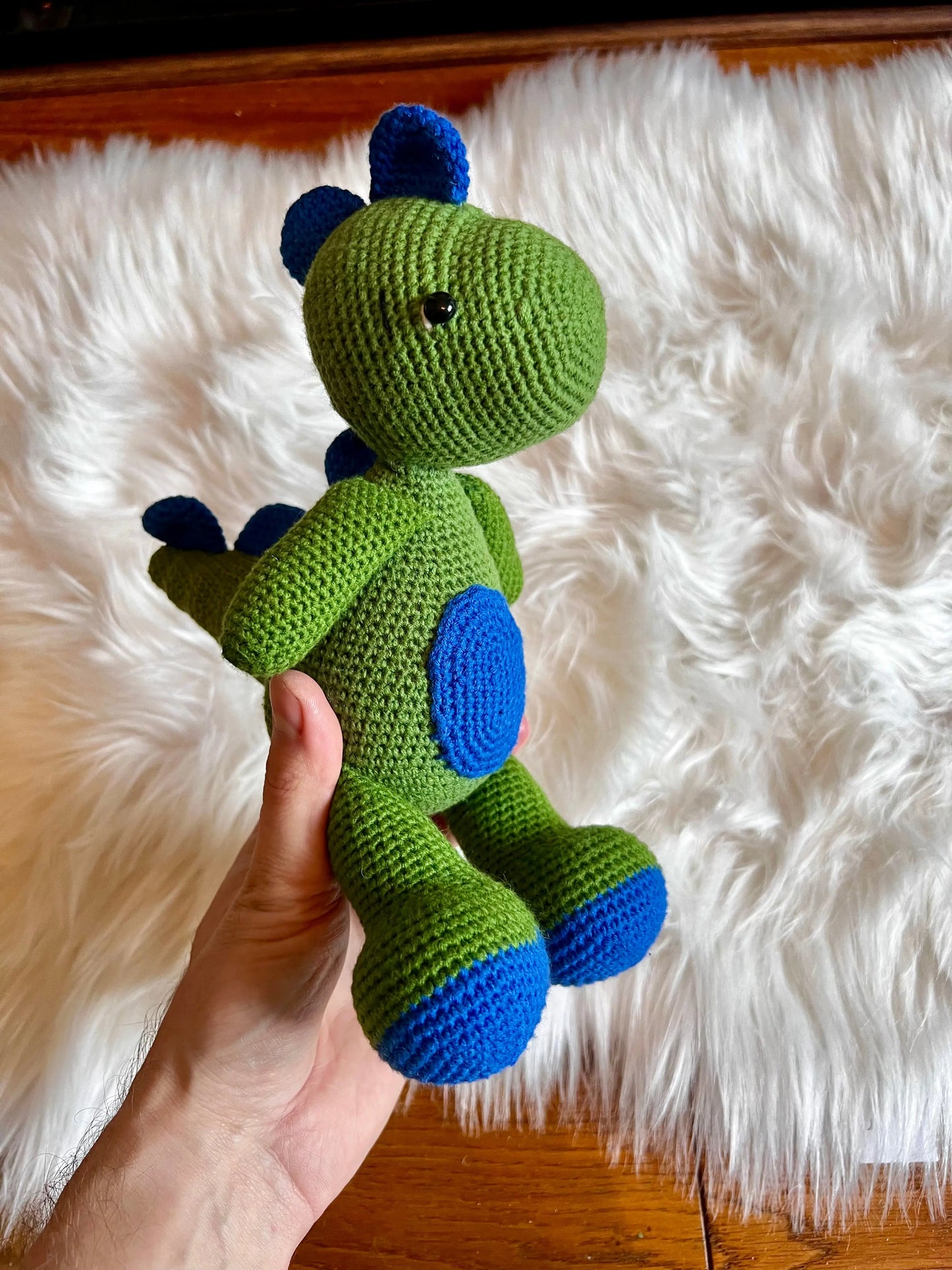 Crochet Little Dinosaur Toy - Joy Gift London