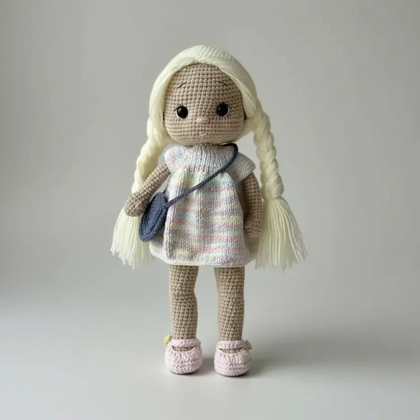 (Copy) Handmade Crocheted Flowers Bouquet - Roses  Joy Gift London