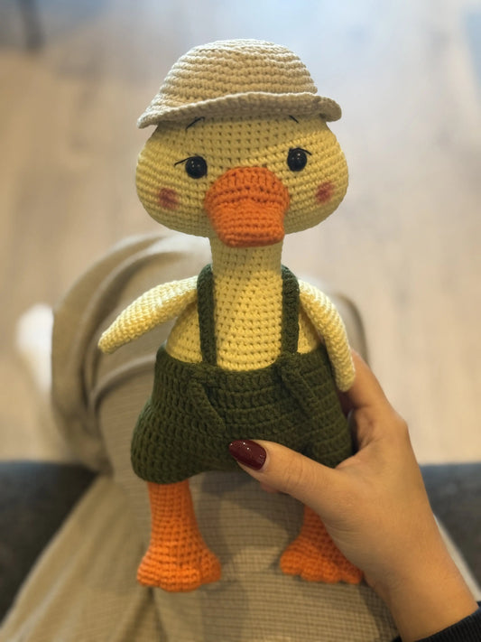 Handmade Crochet Cute Duck Toy MiaMano