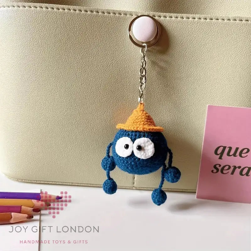 Handmade Crochet Cute Face Bag Pendant TrendyToy