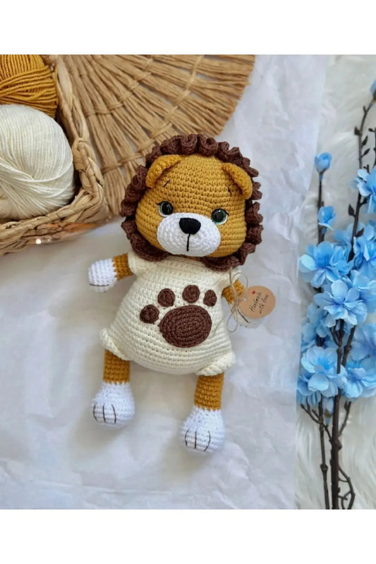 Handmade Crochet Cute Lion Toy TrendyToy