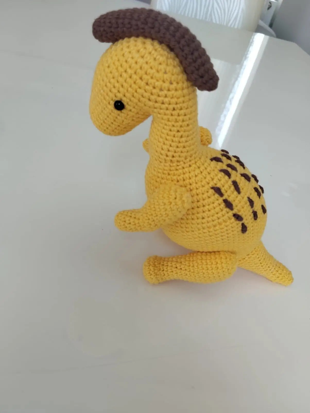Handmade Crochet Dino Toy Set 4pc - Joy Gift London