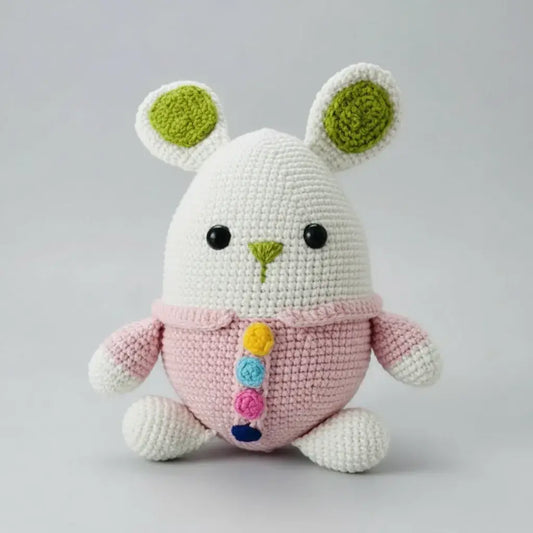 Handmade Crochet Easter Egg Bunny – Mini Easter Ornament  Joy Gift London