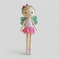 Handmade Crochet Fairy Girl Doll in Fancy Dress  Joy Gift London