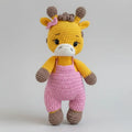 Handmade Crochet Giraffe Toy  Joy Gift London