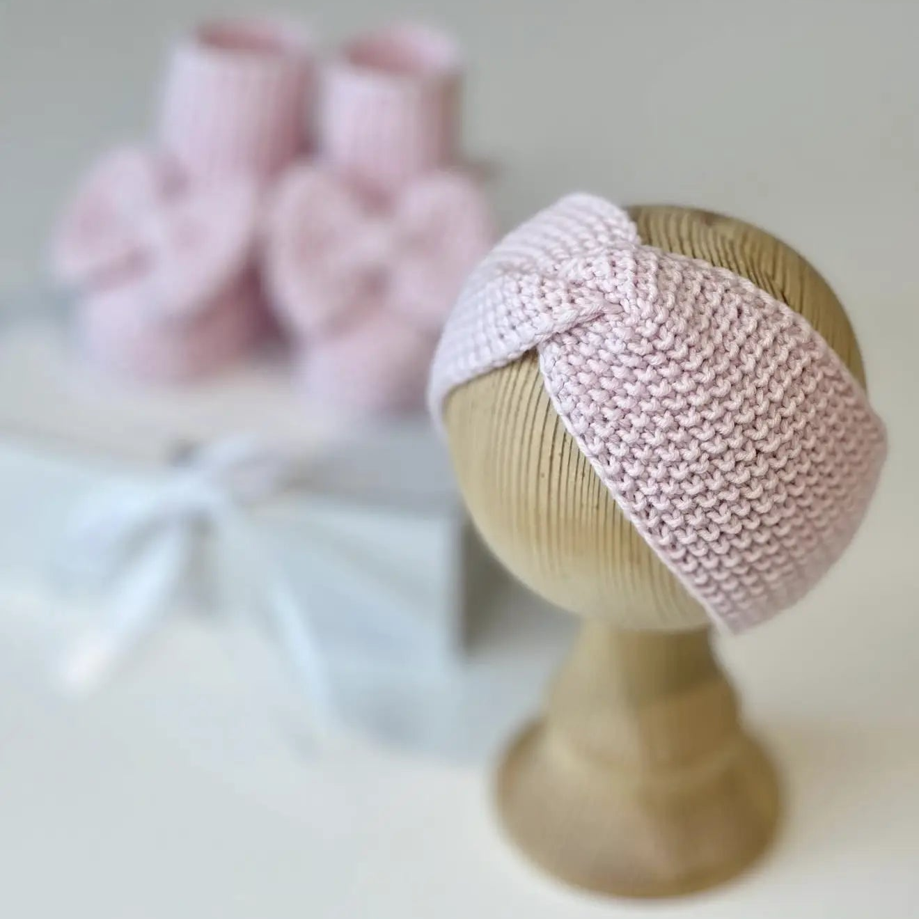 Handmade Crochet Pink Kitten Toy with Heart  Joy Gift London