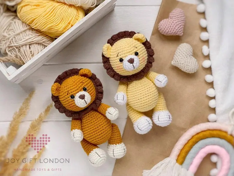 Handmade Crochet Safari Animals TrendyToy