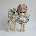 Handmade Crochet Unicorn Doll & Unicorn Toy  Joy Gift London