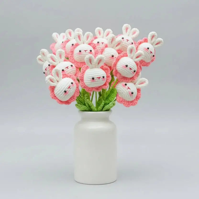 Crochet Easter Eggs Pattern, Lamb, Bunny, Carrot and Daffodil ornament pdf, Spring Garden PDF  Joy Gift London