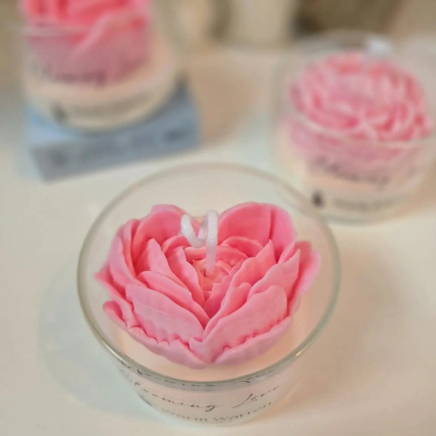 Handmade Pink Peony Candle Gift Set 2pc (Copy)  Joy Gift London