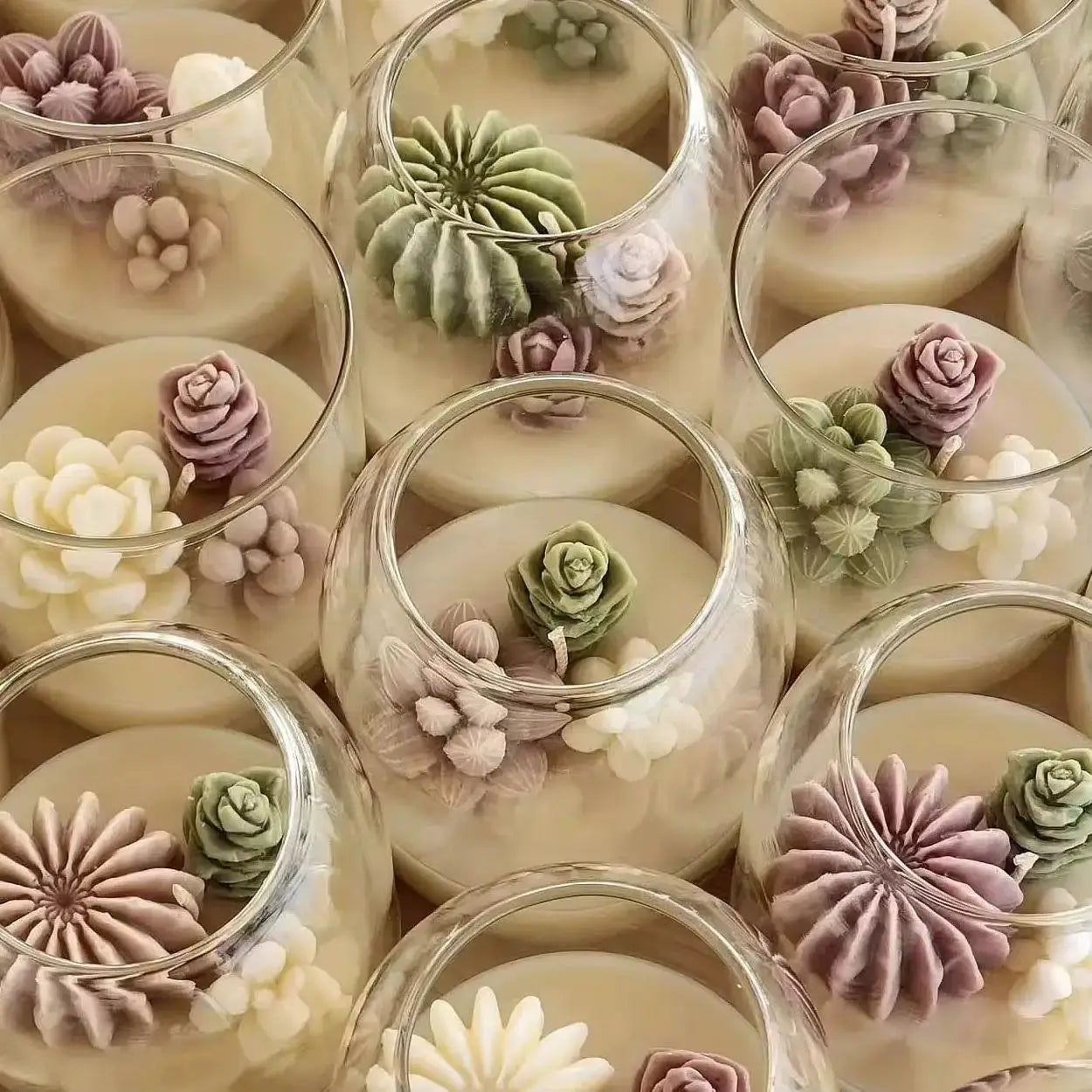 (Copy) Handmade Rose Candles (4 Pack) – Red Floral Design  Joy Gift London