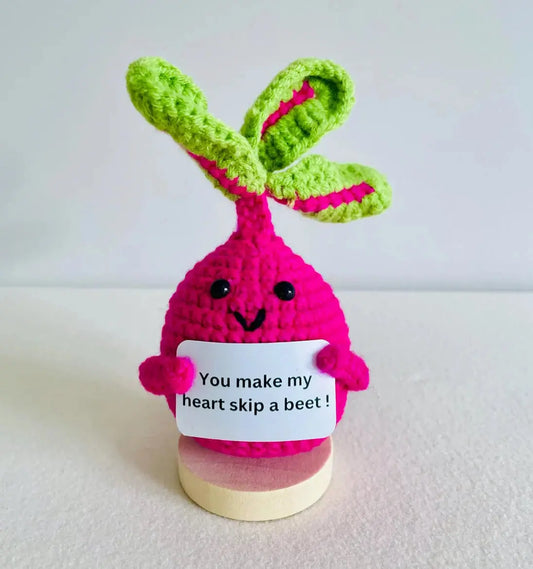 Handmade You Make My Heart Skip A Beet Joy Gift London